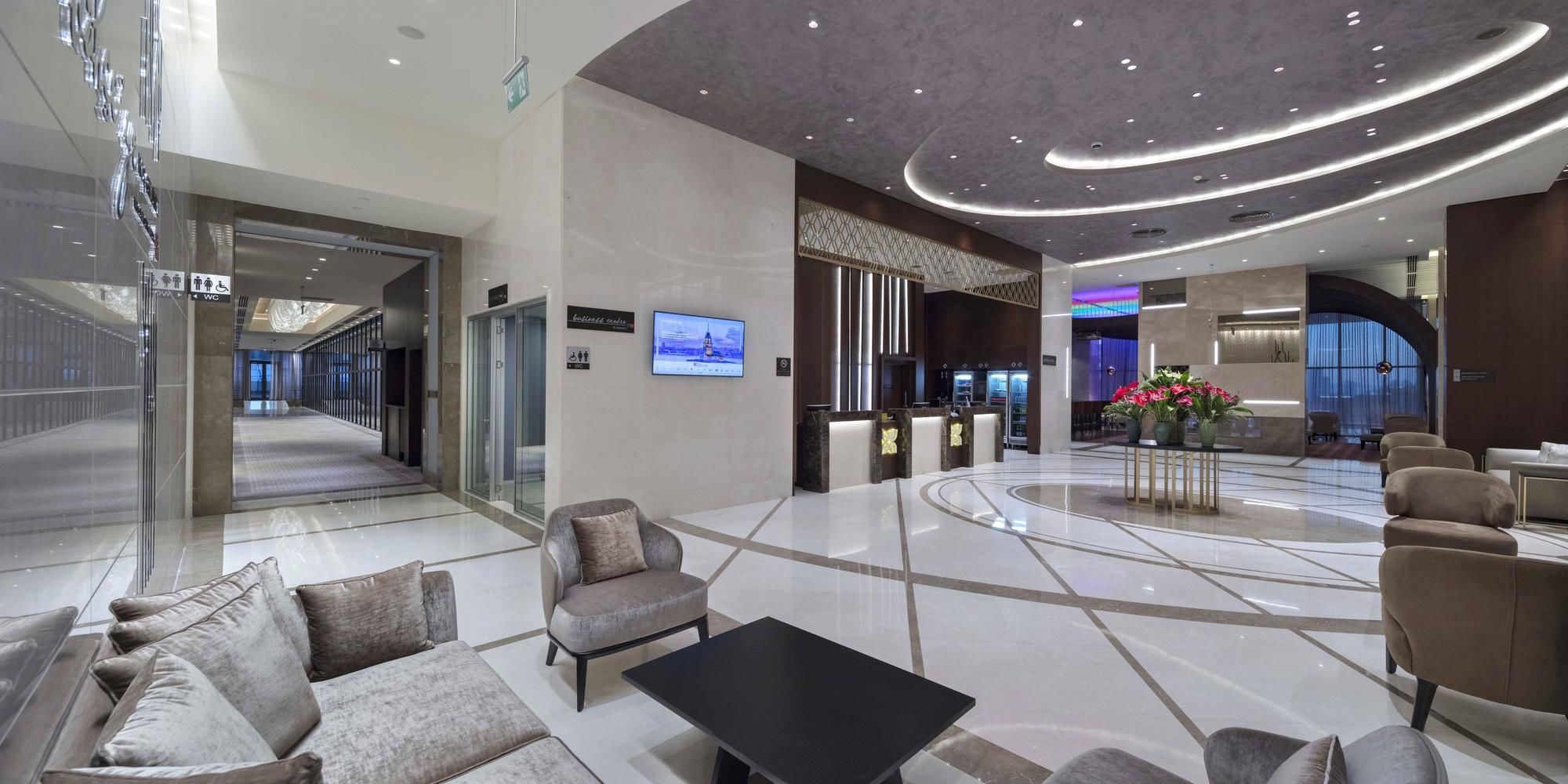 Doubletree By Hilton Istanbul Umraniye Hotel Exterior foto Lobby
